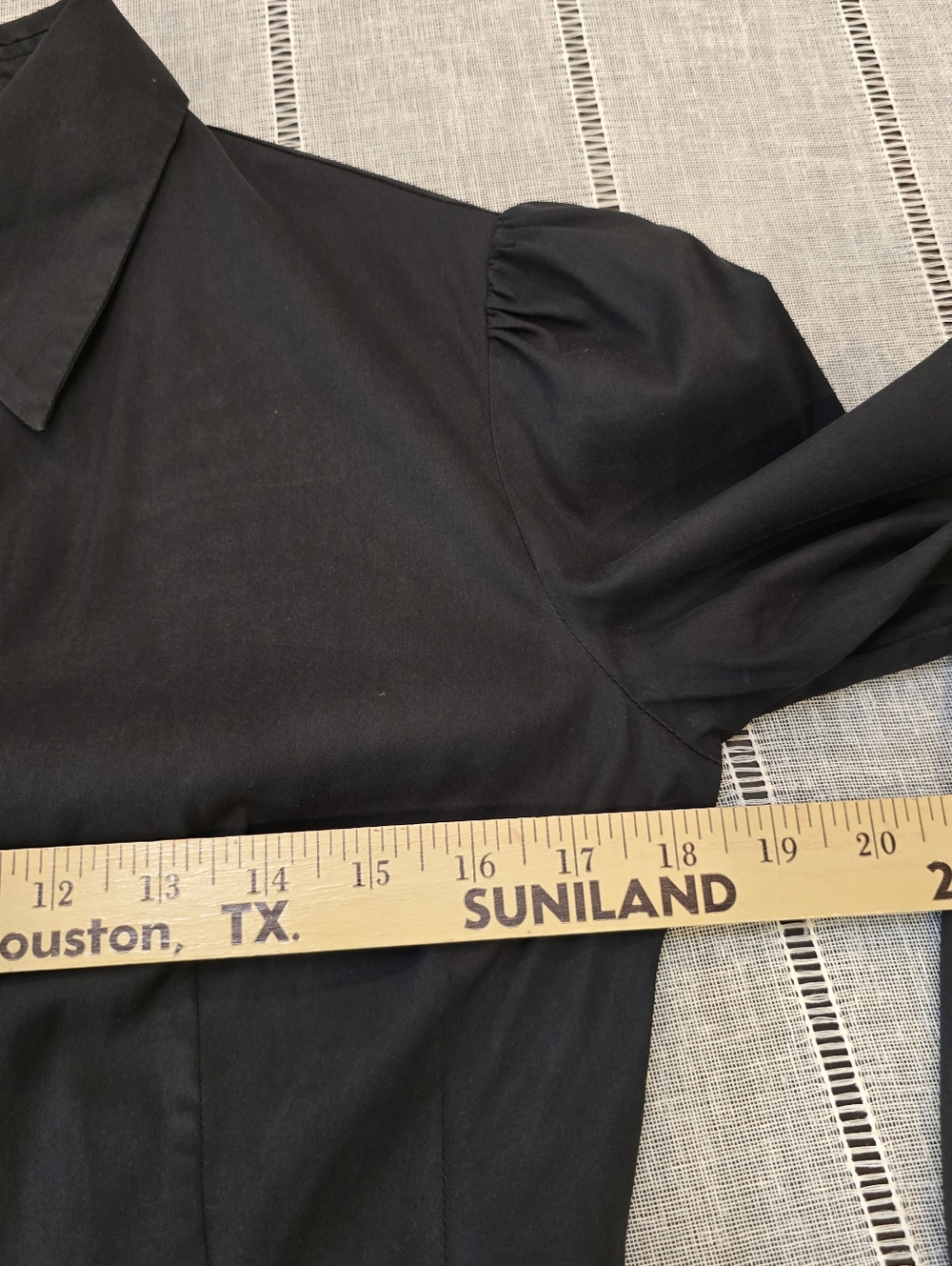 Prada Women’s Long Sleeve Black Cotton  Blend Shirt size 38 - Picture 5 of 11